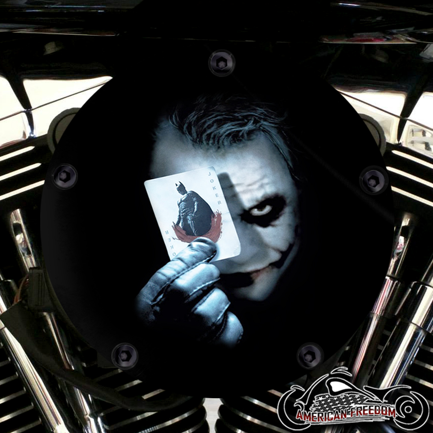Harley Davidson High Flow Air Cleaner Cover - Joker Dark Knight